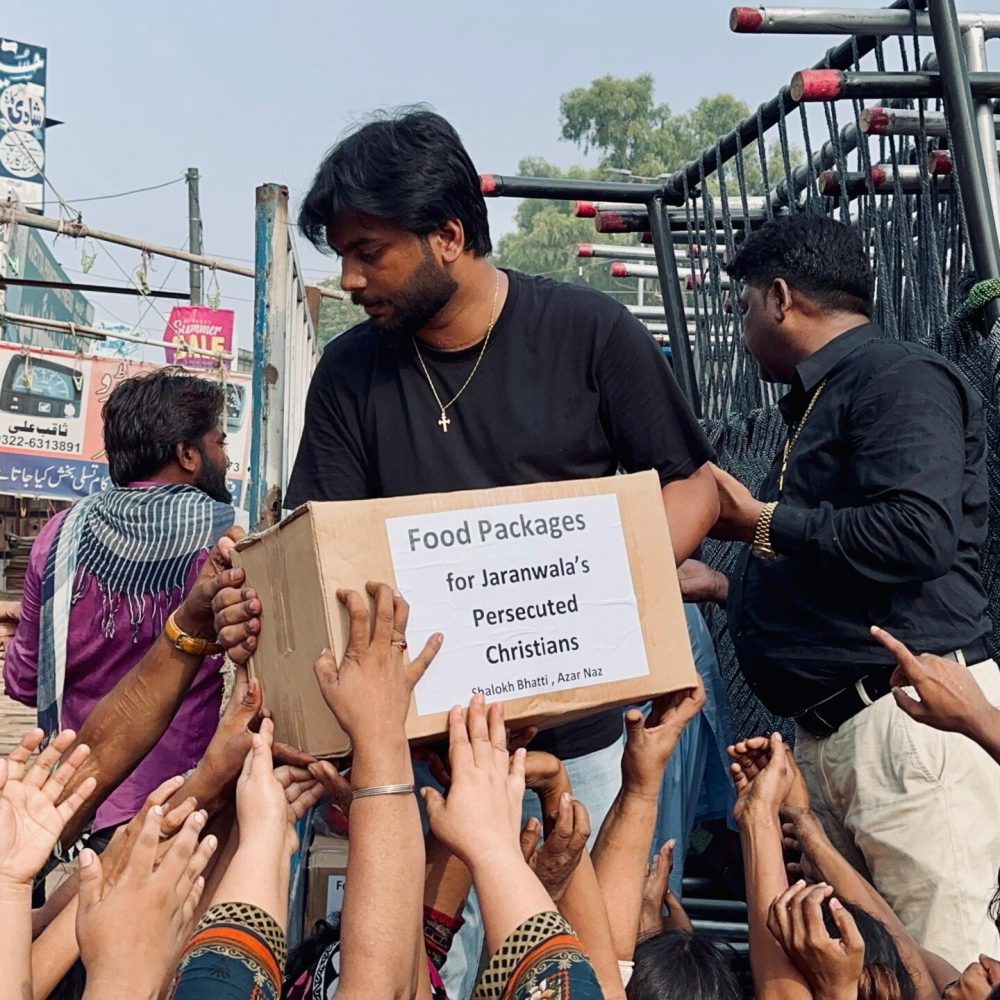 Standing with persecuted